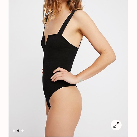 Free People Pipa V-Wire Bodysuit - Picture 5 of 6